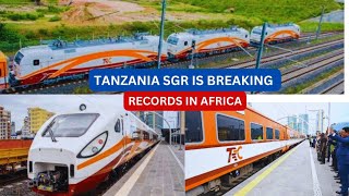 Tanzania SGR Breaks Records Across Africa [upl. by Uchida]