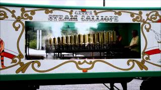 Getzs Steam Calliope at Central PA Ragtime Festival [upl. by Klinger135]