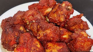 Simple Tasty Chicken Fry  चिकन फ्राय  fried chicken simple ingredients easy recipe [upl. by Adohr]