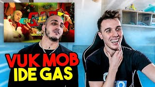 VUK MOB  IDE GAS Official Video Reakcija na mene u spotu [upl. by Studnia697]