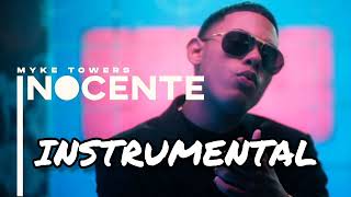 Myke Towers  Inocente InstrumentalPista [upl. by Steffie]