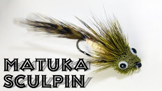 Matuka Sculpin  Fly Tying Tutorial [upl. by Caty64]