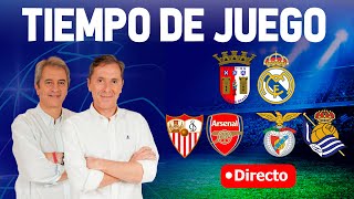 Directo del Braga 12 Real Madrid en Tiempo de Juego COPE [upl. by Jankey]