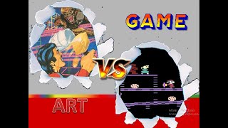 Art vs Game  Donkey Kong  British Version  Atari 2600  Show 8 [upl. by Roberto6]