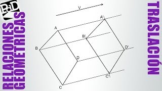 Traslación de un polígono determinada por un vector [upl. by Agrippina935]