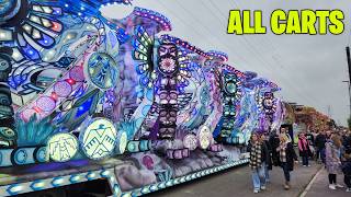 Bridgwater Carnival Line Up pre carnival walk down Parkway 🎠 [upl. by Attenor]