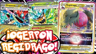 La nueva OGERPON hace de REGIDRAGO VSTAR toda una AMENAZA Análisis y gameplay pokemontcg [upl. by Ahtram532]