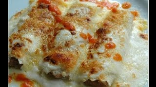 Receta Canelones Rellenos De Carne Y Espinacas  Silvana Cocina [upl. by Arze]