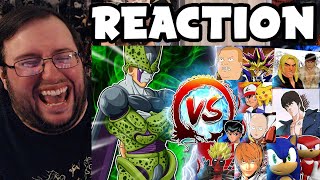 Gors quotCell VS The Entire Series Dragon Ball Z Abridged by TeamFourStar TFSquot REACTION [upl. by Lundt]