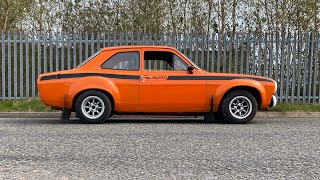 Mk1 ford escort Zetec engine on throttle bodies big smokies mk2 [upl. by Naillig]