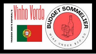 Trader Joes Espirals Vinho Verde  The Budget Sommelier [upl. by Nahgiem]