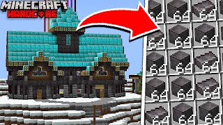 I UPGRADED Every Structure in Minecraft Hardcore [upl. by Pugh]