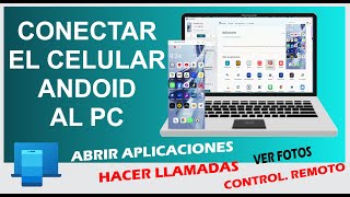 CONECTA TU CELULAR ANDROID A TU PC Paso a Paso Completo [upl. by Alister]