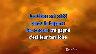 Karaoké La vie par procuration Live  JeanJacques Goldman [upl. by Attiuqaj]