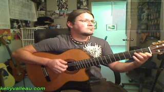 In The Air Tonight  Kelly Valleau fingerstyle Guitar [upl. by Baynebridge]