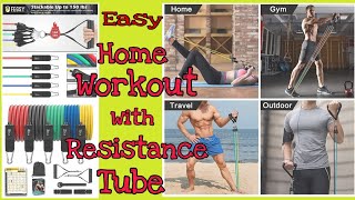 Unboxing of Fegsy Resistance tubeBand only at 1299Rs Home Work Out [upl. by Jecon787]