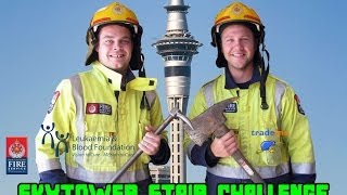 Firefighter Sky Tower Challenge 2014 [upl. by Akcirahs]