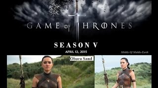 Game Of Thrones Keisha Castle Hughes  The Sand Snakes [upl. by Drusus]