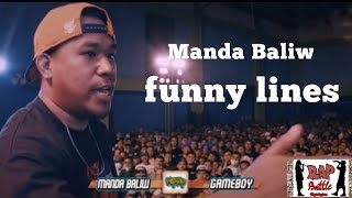 Fliptop  Sunugan  Manda baliw  funny lines  jokes  highlights fliptopbattle anygma sunugan [upl. by Nywles]