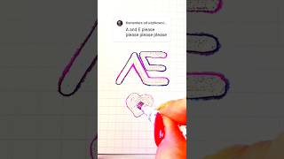 AE ❤️🥰 shorts markers logo calligraphy logovector satisfying [upl. by Ettevroc]