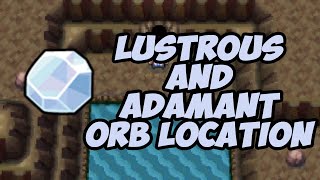 Pokemon Platinum  How to Get Lustrous  Adamant Orb [upl. by Kelcey4]