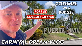 Cozumel On A Budget Cheap Hidden Gems Beyond The Port Of Cozumel Mexico [upl. by Aaberg634]