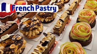 Un jour dans une pâtisserie française〈 Pâtisserie Yann 〉 Recette du flan parisien [upl. by Ahter875]