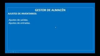 Gestor de Almacén en Excel amp Access [upl. by Nadnal260]