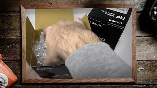 Brand new Canon RF lenses RF 2450 amp RFS 55210 unboxing [upl. by Codi]