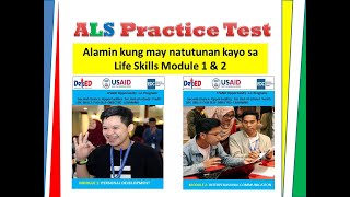 Video 88ALS Practice TestModule 1  Personal Development amp Module 2  Interpersonal Communication [upl. by Eldwun]