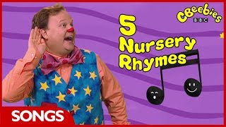 CBeebies  Mr Tumbles Nursery Rhymes  Join In [upl. by Eanram]