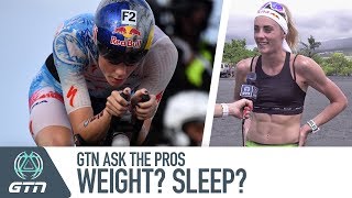 How Much Do Professional Triathletes Weigh  GTN Asks The Pros [upl. by Jilleen896]