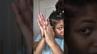 Retwisting my locs for the first time locs18 locsajourneymusic [upl. by Elaen358]