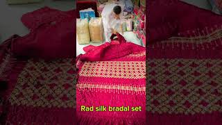 9 picec bradal set rad silk onlineshopping reelsvideo foryou [upl. by Power13]