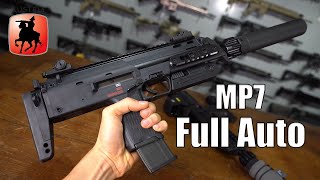 Full Auto Heckler amp Koch MP7 A1  Austriaarms Review [upl. by Adok732]