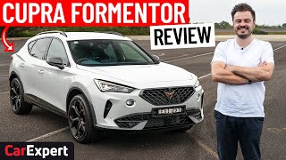 2023 Cupra Formentor inc 0100kmh amp braking review [upl. by Pappano]