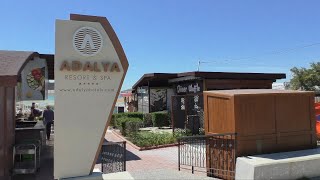 0204 2023 🇹🇷Adalya Resort amp Spa Vlog 4 Beach Check  Ultra inclusive evrenseki2023 turkeyturcja [upl. by Troy]