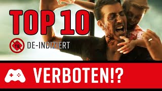 TOP 10 ► Verbotene Spiele die man wieder kaufen kann Deindiziert [upl. by Godred377]