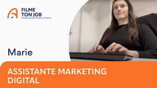 Marie assistante marketing digital en alternance [upl. by Lanford8]