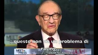 Alan Greenspan  POSSIAMO SEMPRE STAMPARE MONETA [upl. by Mosira659]