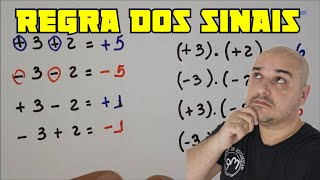 Regra dos Sinais  Jogo do Sinal [upl. by Sumner]