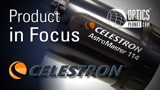 Celestron AstroMaster 114EQ  Product in Focus  OpticsPlanetcom [upl. by Marley987]