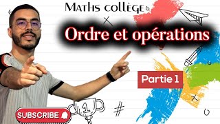 3AC Ordre et opérations comparaison ordre partie 1 درس الترتيب والعمليات الجزء الأول [upl. by Stephine]