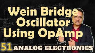 Wein Bridge Oscillator using OpAmp Basics Circuit Working amp Gain Calculation Explained [upl. by Jephum285]