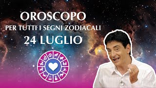 LOROSCOPO DI PAOLO FOX  24 LUGLIO 2024  LE PREVISIONI SEGNO PER SEGNO [upl. by Balcke404]