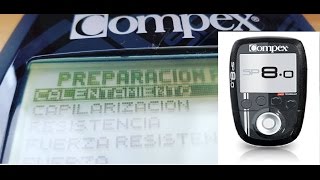 Compex Sp 8 0 programa calentamiento Utilízalo los días de frío para calentar [upl. by Surtemed]