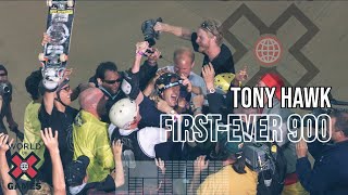 Tony Hawk Lands FIRSTEVER 900  World of X Games [upl. by Niltag]