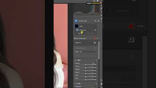 How to Change Hair Color in Photoshop photoshoptutoria graphicdesigning shorts [upl. by Eirrehs]