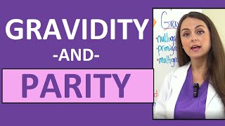 Gravidity and Parity Examples Maternity Nursing NCLEX Review Gravida amp Para [upl. by Berthold]