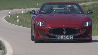 Maserati GranCabrio MC  Test it [upl. by Nnomae201]